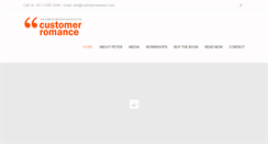 Desktop Screenshot of customerromance.com