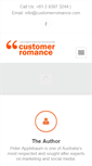 Mobile Screenshot of customerromance.com